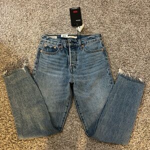 Levi’s Blue Women's Jeans Wedgie High Rise